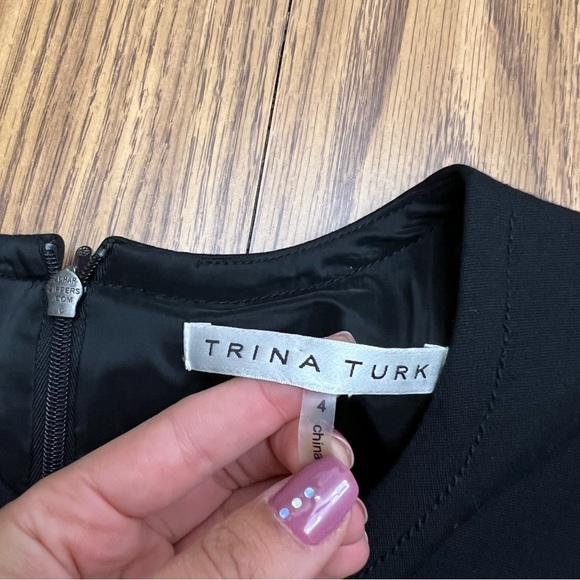 Trina Turk Judith Dress in Black - Picture 5 of 11